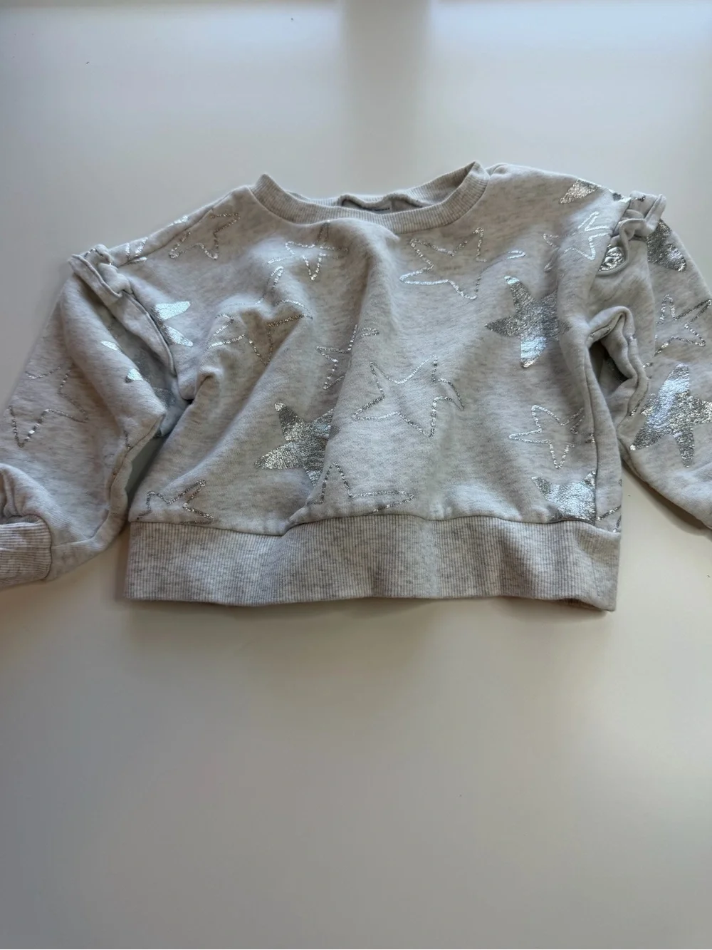 Carter's Gray Star-Print Sweatshirt & Joggers Set